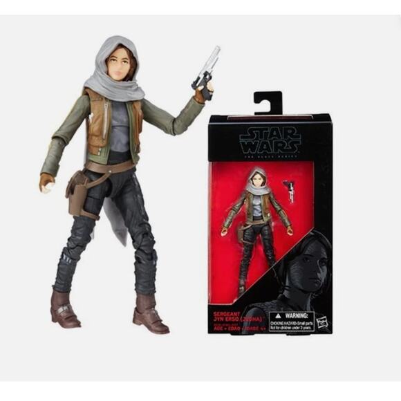 5 for $25| Star Wars Rogue One The Black Series Jyn Erso (Jedha) Action Figure - Picture 1 of 5